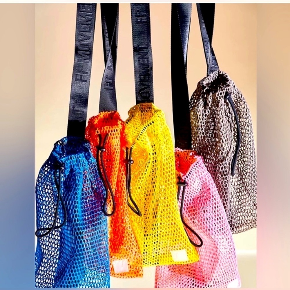 Free People x Movement Mesh/Double Sling Bag Crossbody NWOT